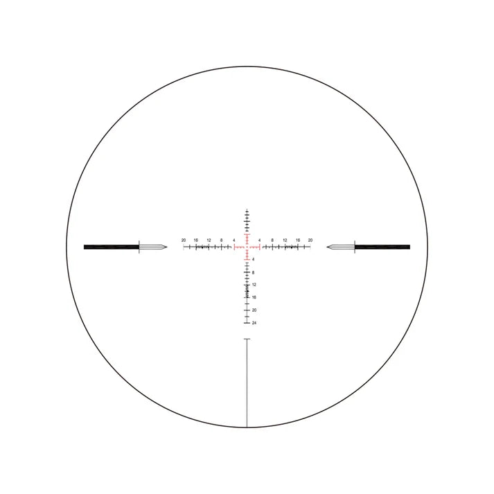 T-EAGLE ZS 3-12X44FFP-Black Zerostop Kikkertsikte