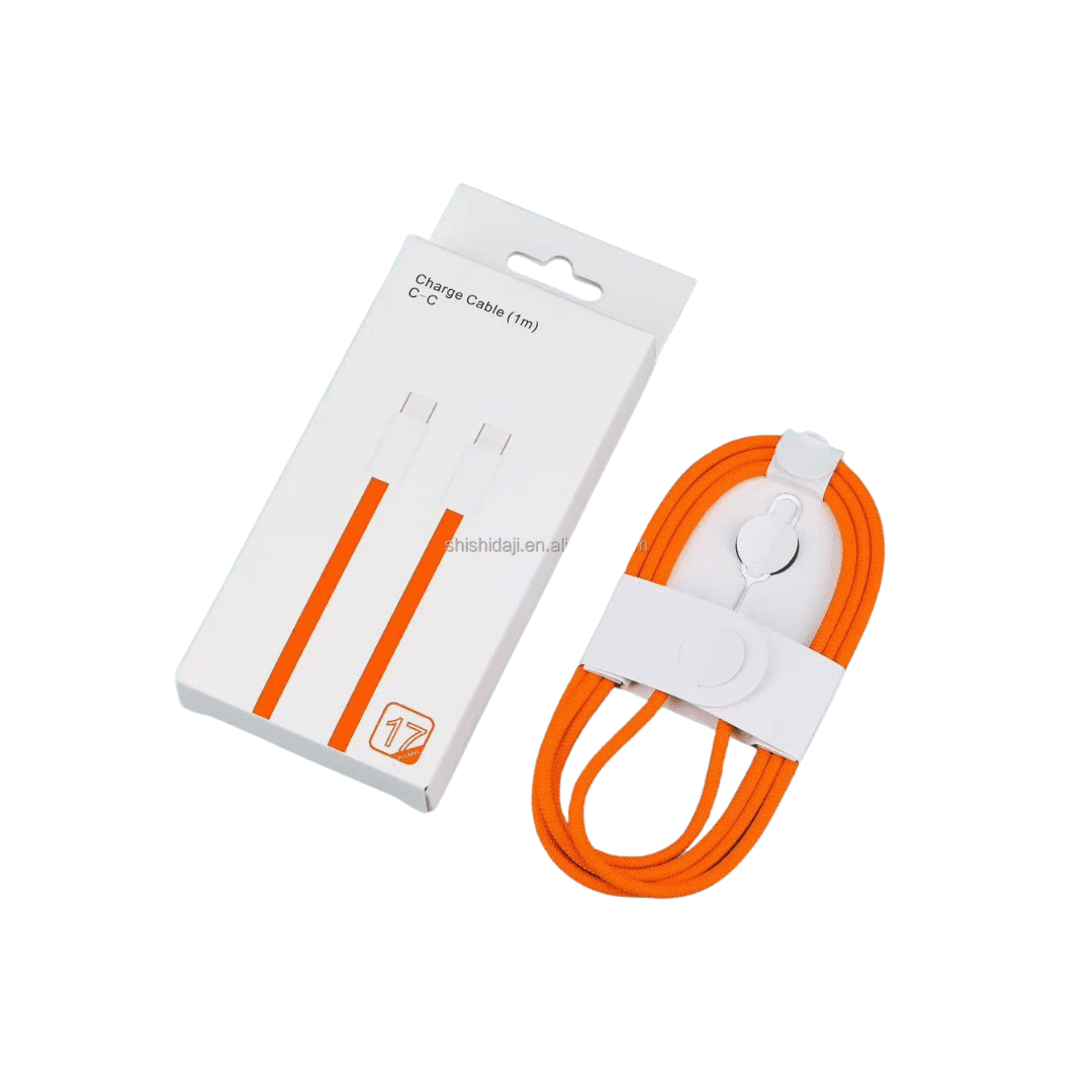 USB - C til USB - C Ladekabel – 1 m - Scanvision