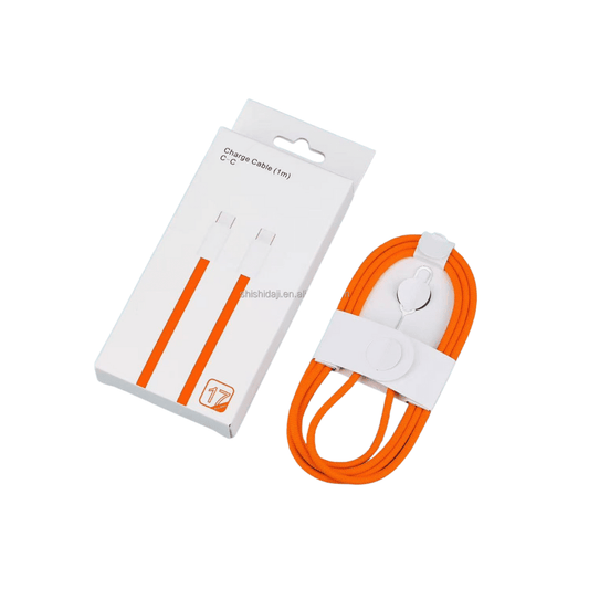 USB - C til USB - C Ladekabel – 1 m - Scanvision