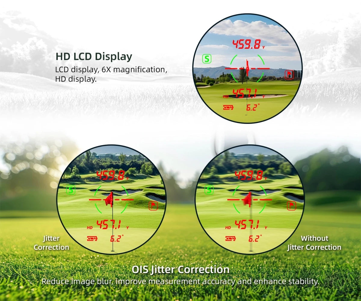 Pacecat avstandsmåler Golf - 800 meter - Scanvision