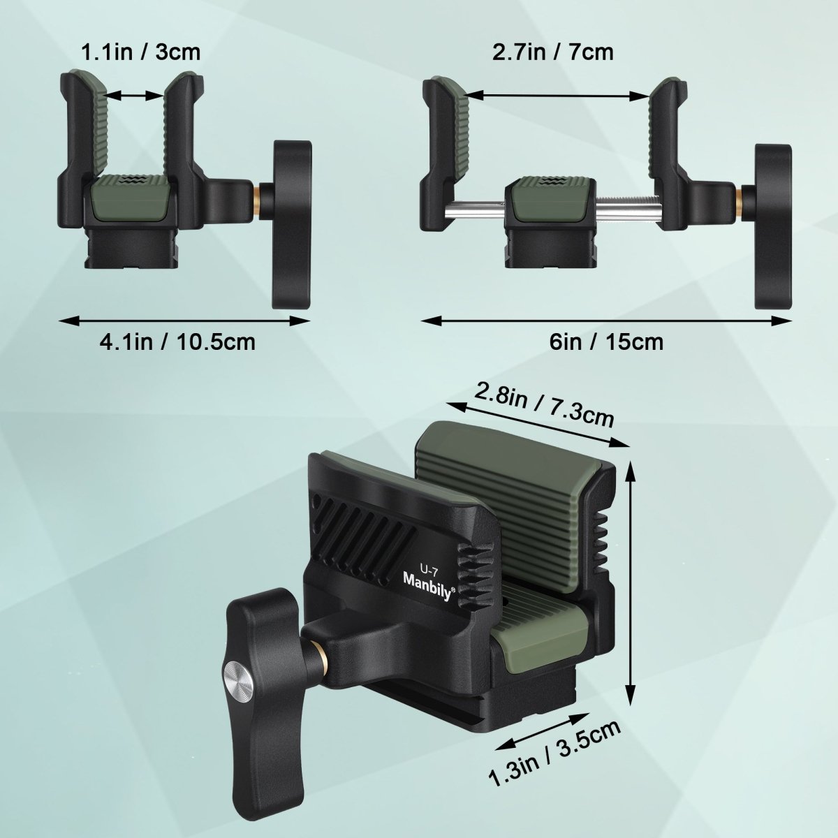 Klemmehode til Tripod - Scanvision